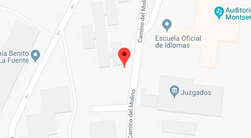 situación del Registro Civil de Arganda del Rey