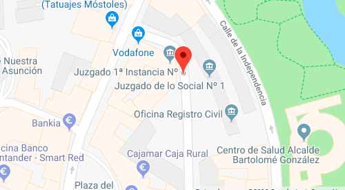Situación del Registro Civil de Boadilla del Monte