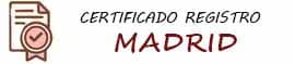 registro de Madrid